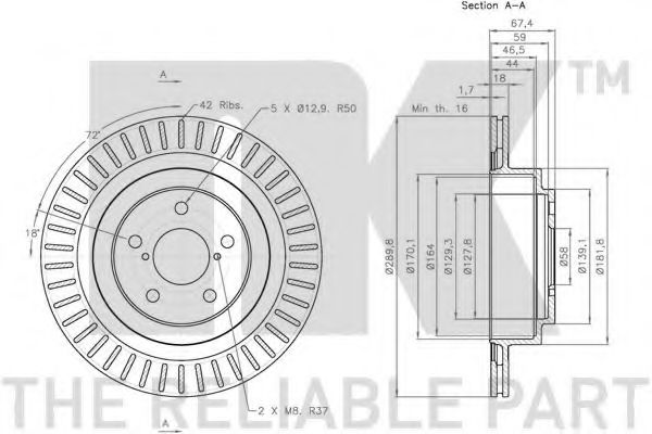 Disc frana 3