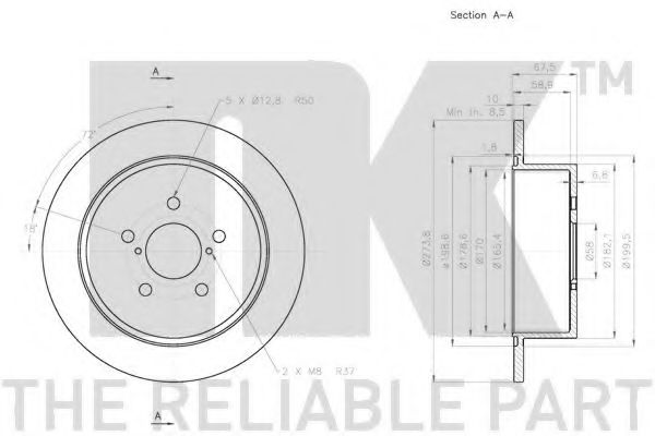 Disc frana 3