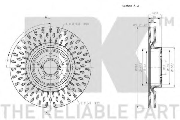 Disc frana 2