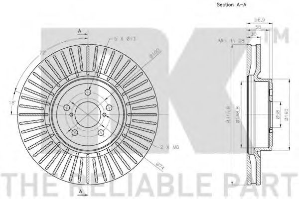 Disc frana 3