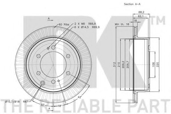 Disc frana 2