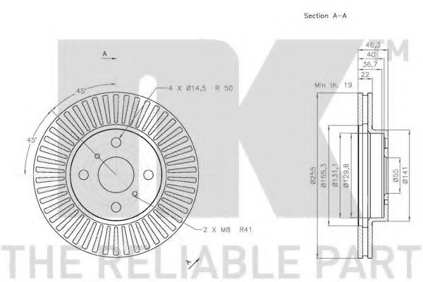 Disc frana 3