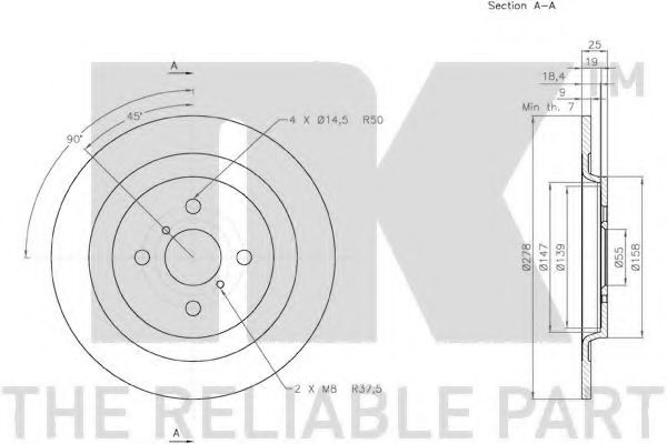 Disc frana 3