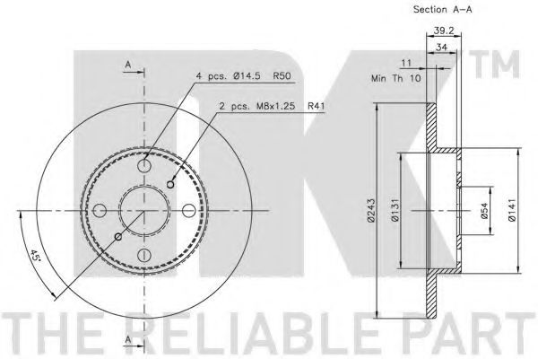 Disc frana 2