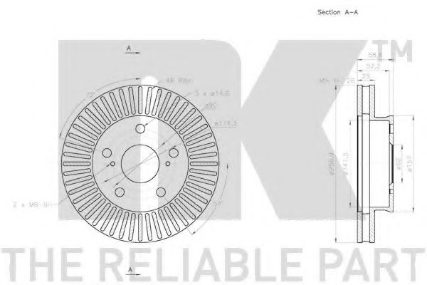 Disc frana 3