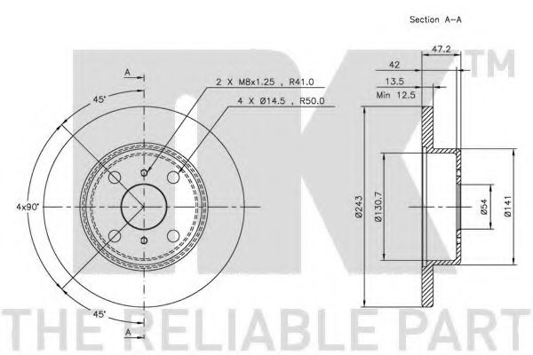 Disc frana 2
