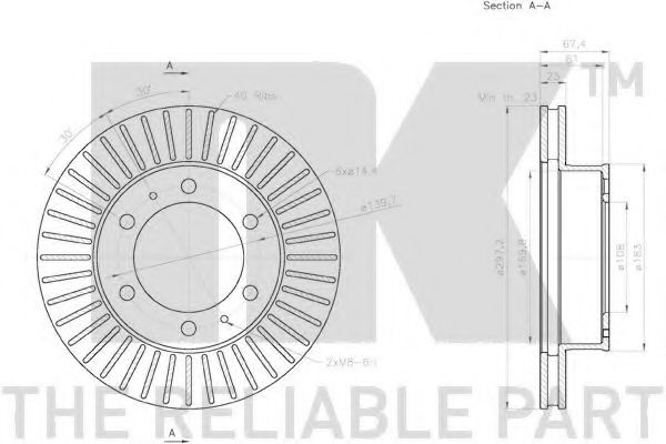 Disc frana 3