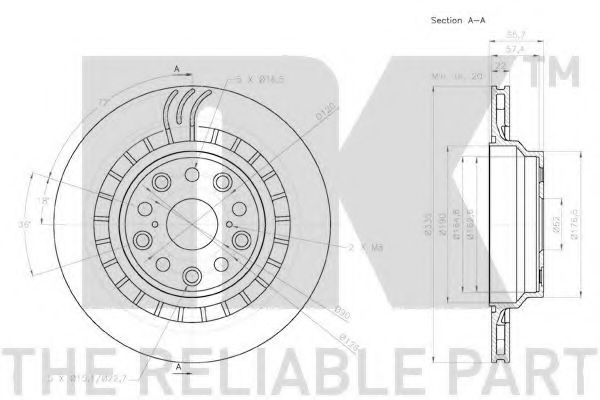 Disc frana 3