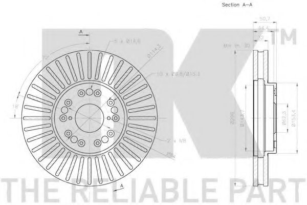 Disc frana 2