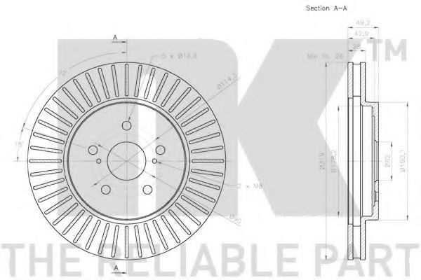 Disc frana 2