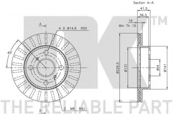 Disc frana 2