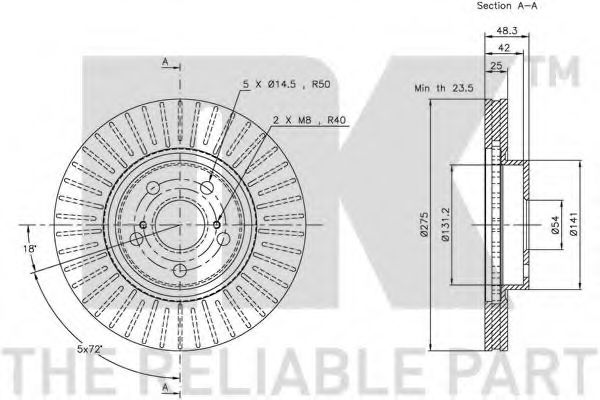 Disc frana 2