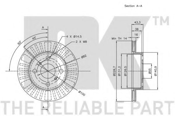 Disc frana 2