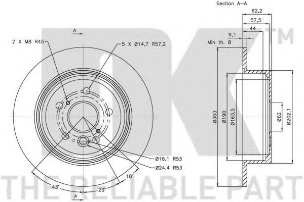 Disc frana 3