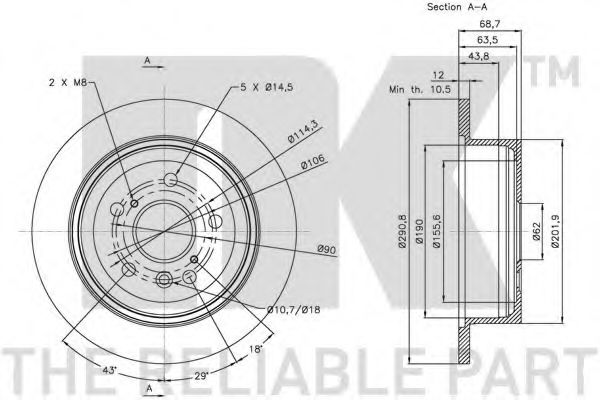 Disc frana 3