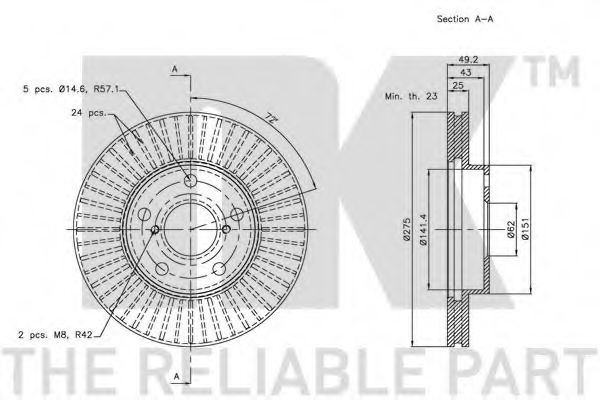 Disc frana 3