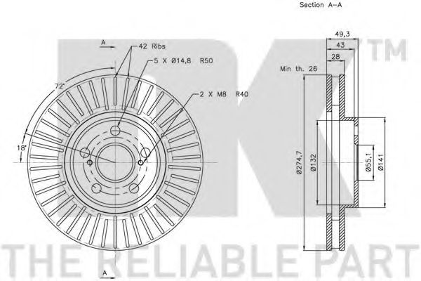 Disc frana 3
