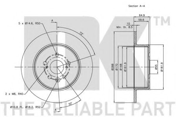 Disc frana 3
