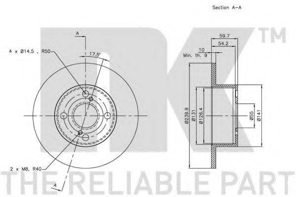 Disc frana 3