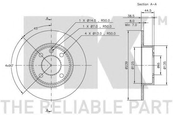 Disc frana 2