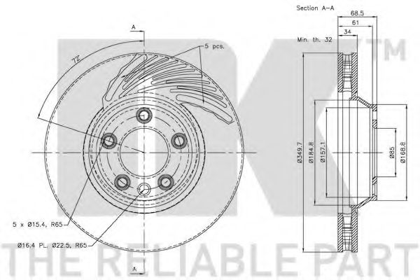 Disc frana 3