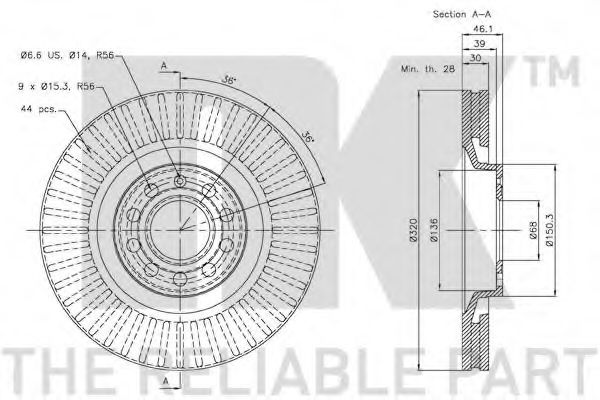 Disc frana 3