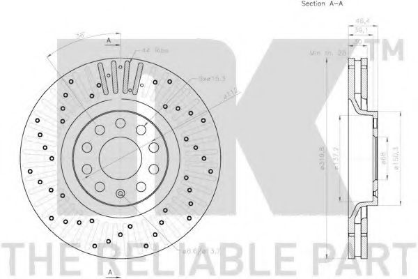 Disc frana 3