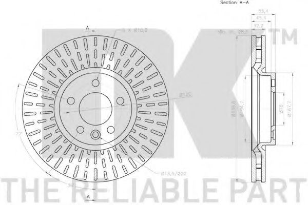 Disc frana 3