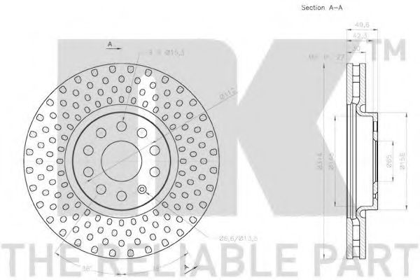 Disc frana 3