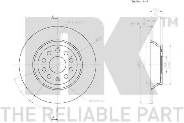 Disc frana 3