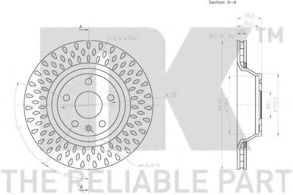 Disc frana 3
