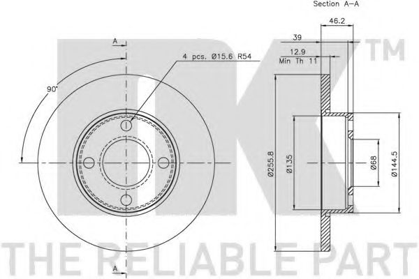 Disc frana 2