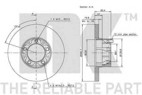 Disc frana 2