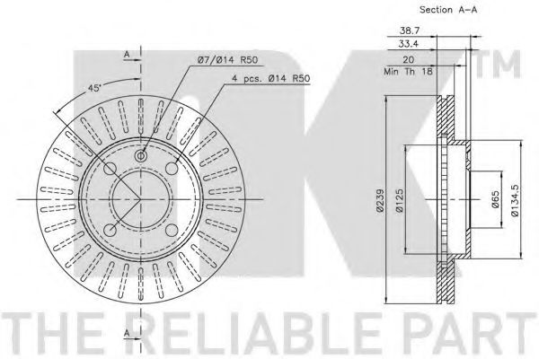 Disc frana 3