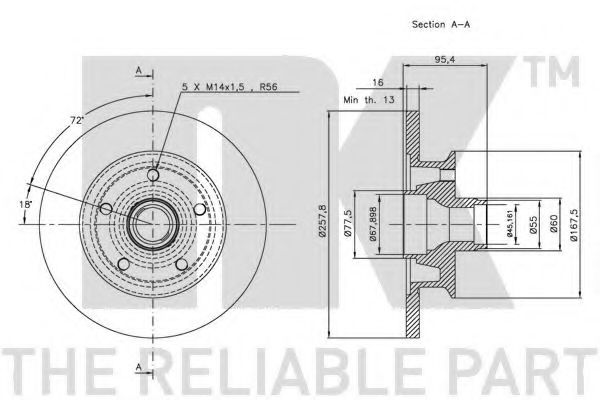 Disc frana 2