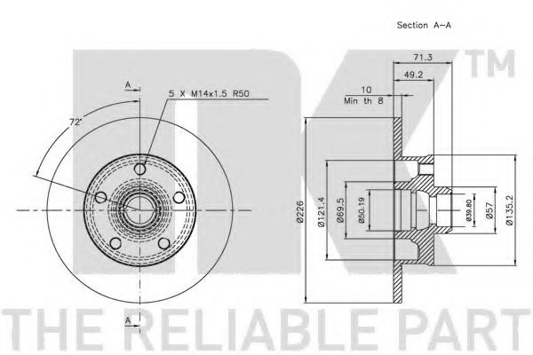 Disc frana 2