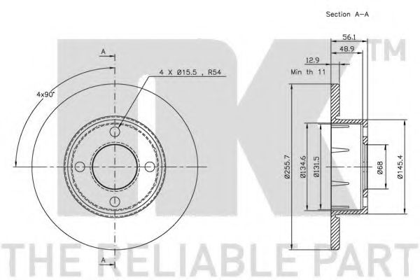Disc frana 2