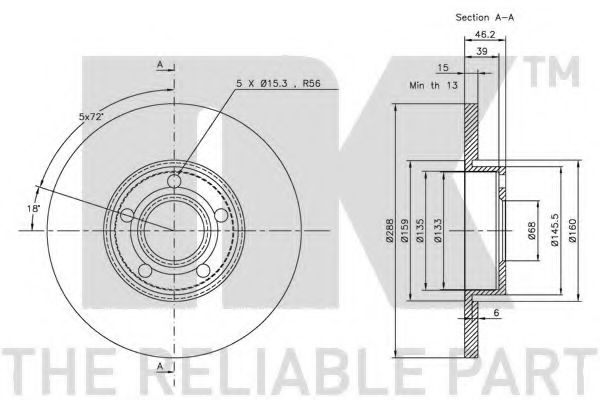 Disc frana 3