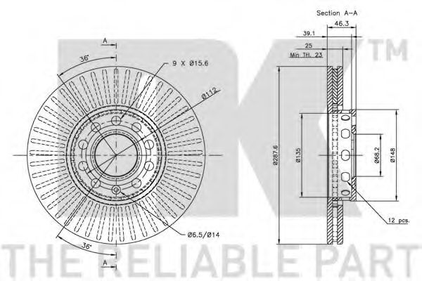Disc frana 3