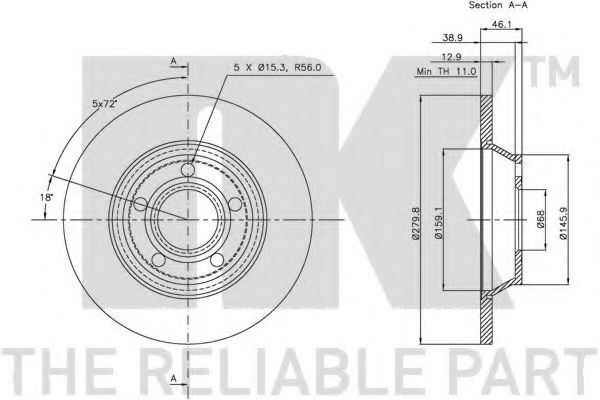 Disc frana 3