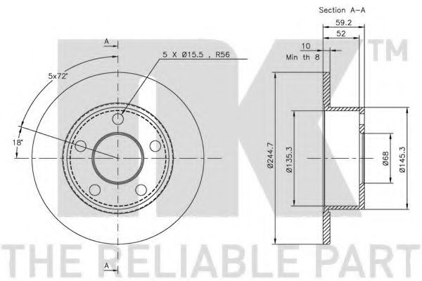 Disc frana 2