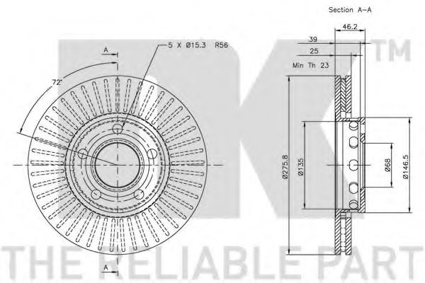 Disc frana 2