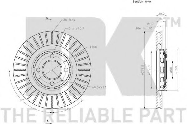 Disc frana 2