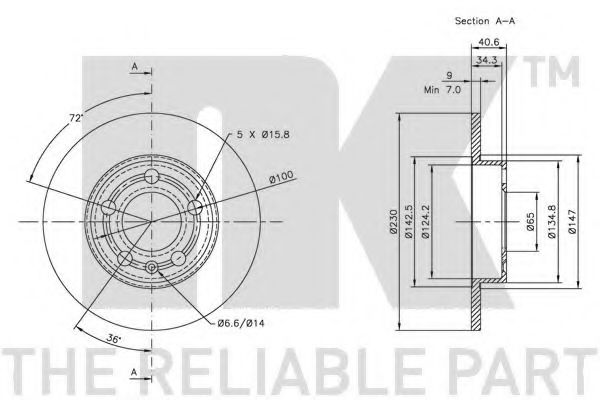 Disc frana 3