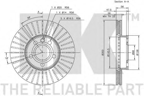Disc frana 3