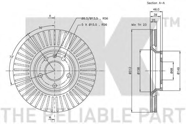 Disc frana 3
