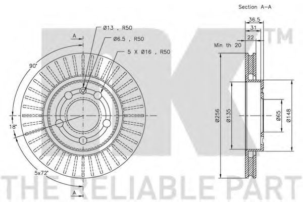 Disc frana 3