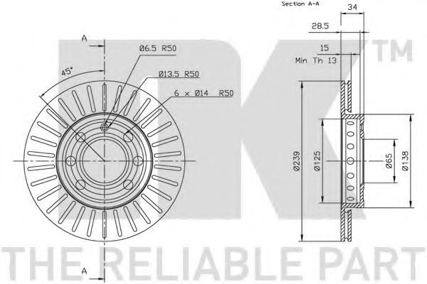 Disc frana 3