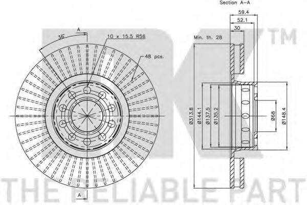 Disc frana 2