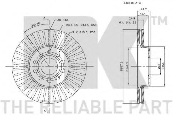 Disc frana 3